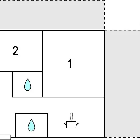 2 Bedroom Cozy In *